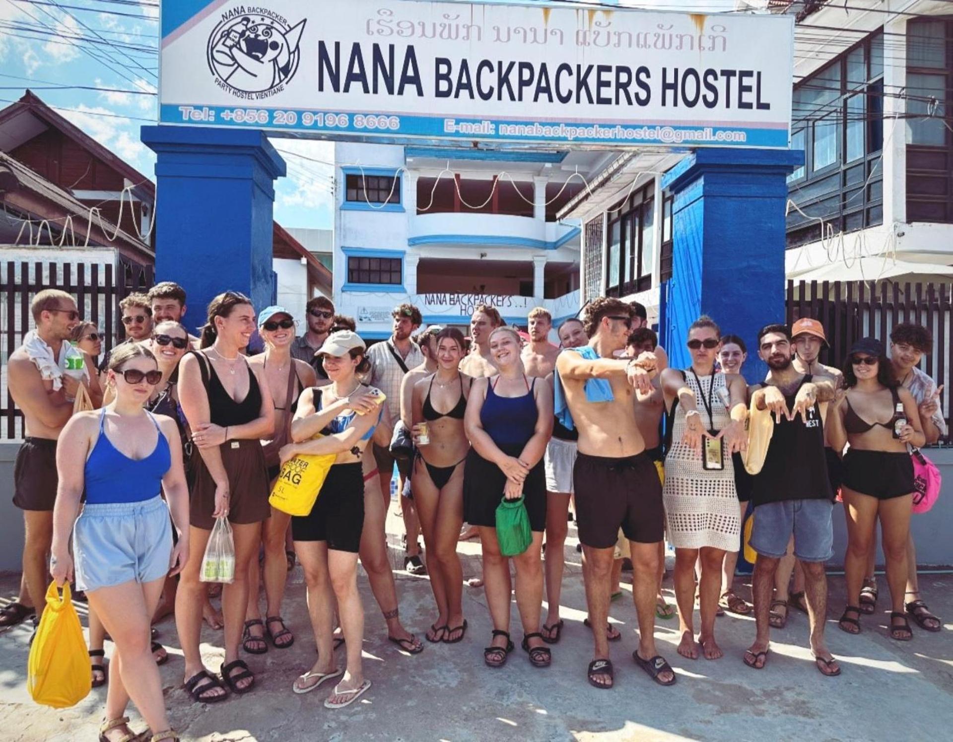 Nana Backpackers Hostel Vang Vieng Exterior foto