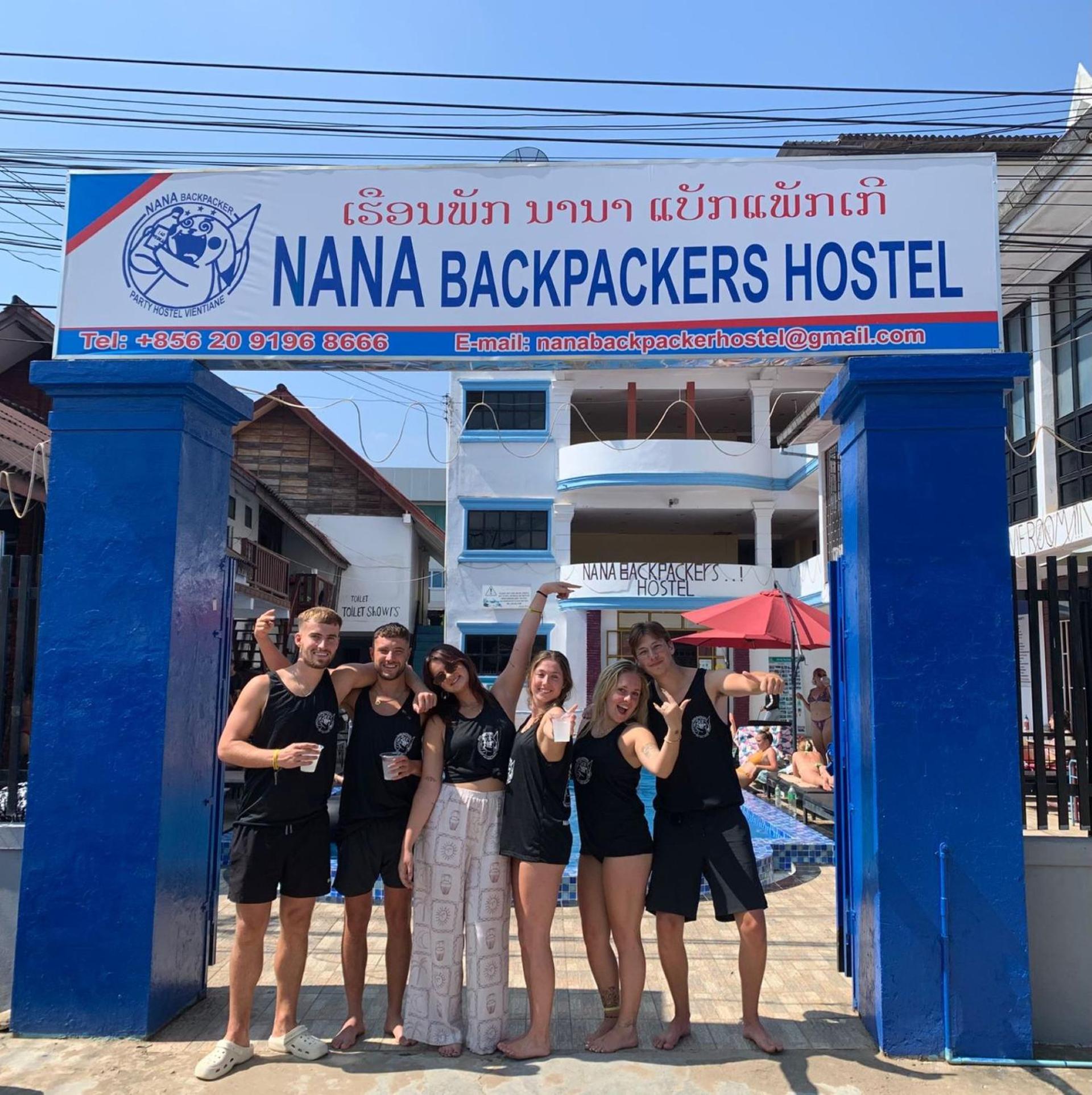 Nana Backpackers Hostel Vang Vieng Exterior foto