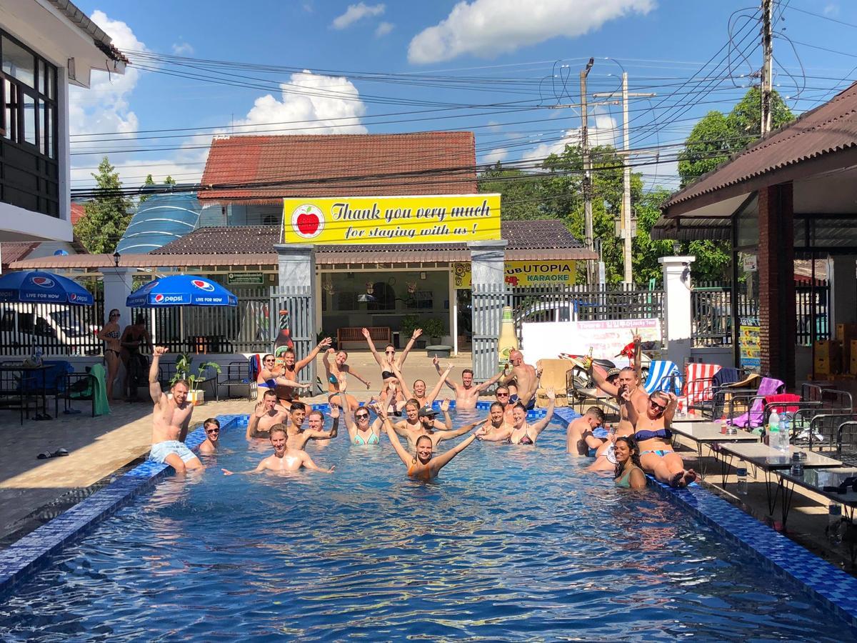 Nana Backpackers Hostel Vang Vieng Exterior foto